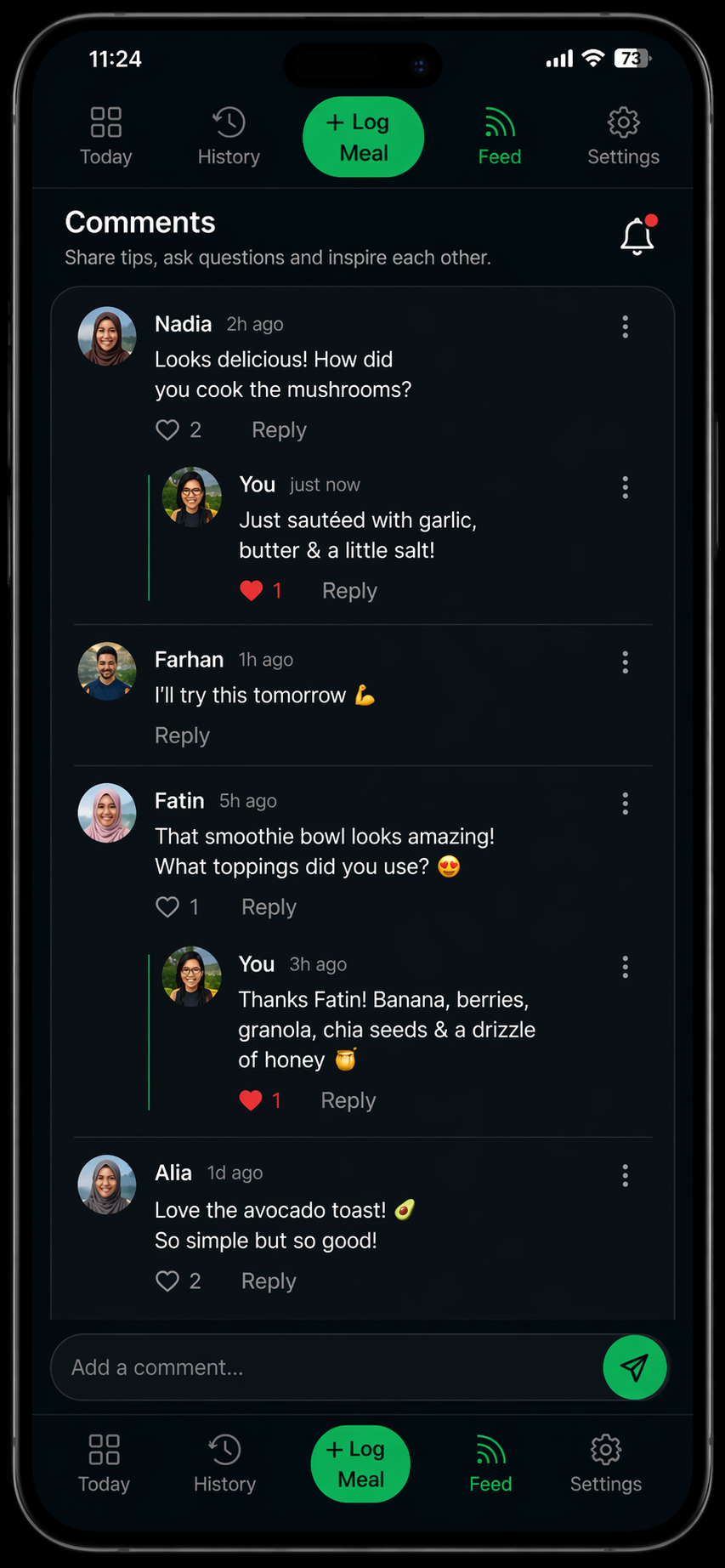Comments & reactions